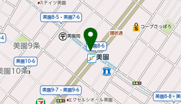 美園の地図画像
