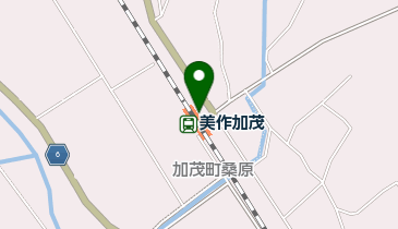 美作加茂の地図画像