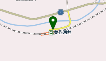 美作河井の地図画像