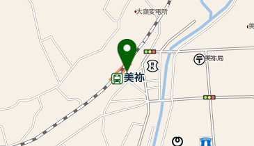 美祢の地図画像