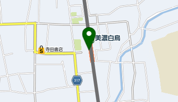 美濃白鳥の地図画像