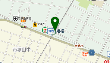 姫松の地図画像