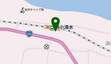 浜小清水の地図画像