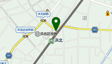 浜北の地図画像