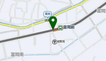 富岡前の地図画像