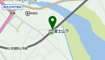 富士山下の地図画像