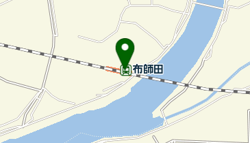 布師田の地図画像