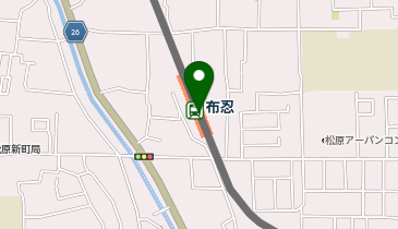 布忍の地図画像