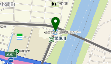 武庫川の地図画像