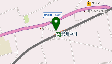 武州中川の地図画像