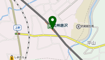 武州唐沢の地図画像