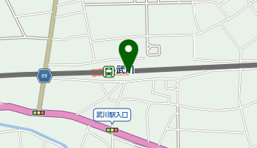 武川の地図画像