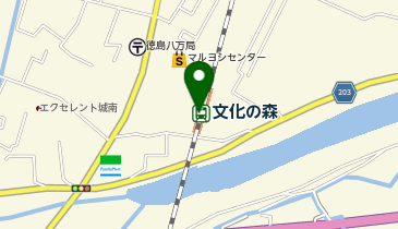 文化の森の地図画像