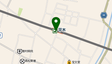 平木の地図画像