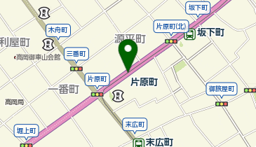 片原町(富山県)の地図画像