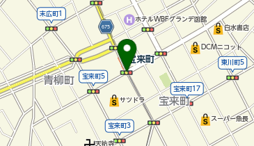 宝来町の地図画像