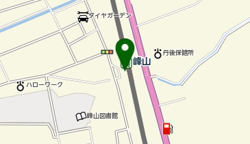 峰山の地図画像