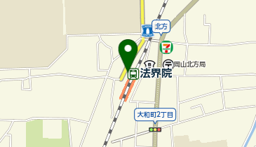 法界院の地図画像