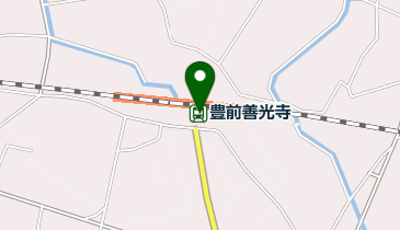 豊前善光寺の地図画像