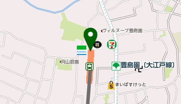 豊島園〔西武線〕の地図画像