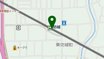 坊城の地図画像