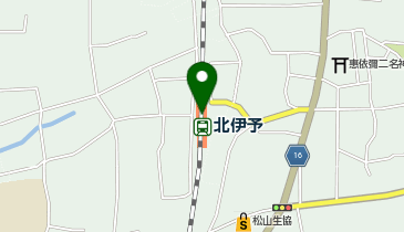 北伊予の地図画像