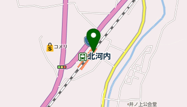 北河内(徳島県)の地図画像