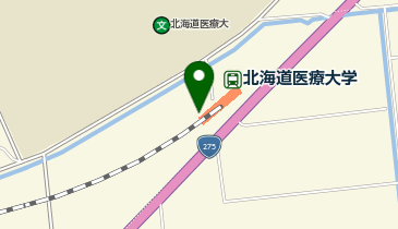 北海道医療大学の地図画像