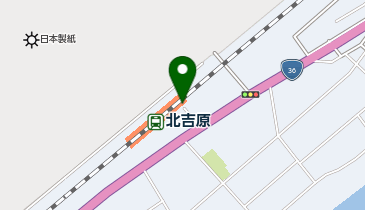 北吉原の地図画像