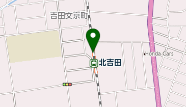 北吉田の地図画像