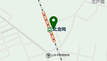 北金岡の地図画像