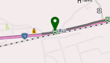 北山(高知県)の地図画像