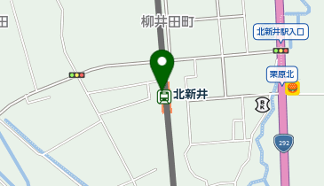 北新井の地図画像