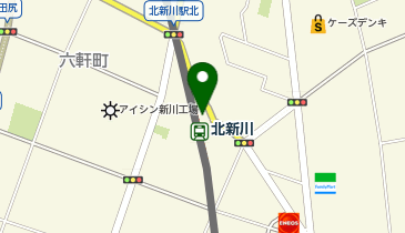 北新川の地図画像