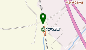 北大石田の地図画像