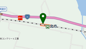 北方(佐賀県)の地図画像