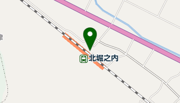 北堀之内の地図画像