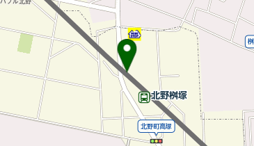 北野桝塚の地図画像