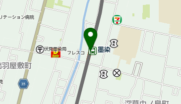 墨染の地図画像