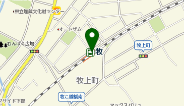 牧(大分県)の地図画像