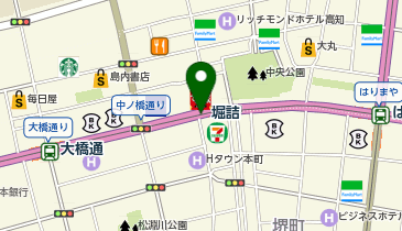 堀詰の地図画像
