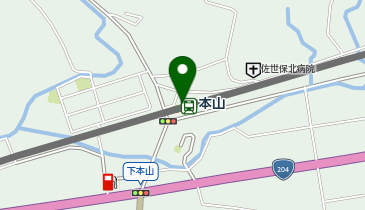 本山(長崎県)の地図画像