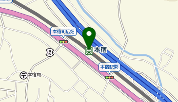 本宿(愛知県)の地図画像