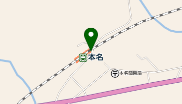 本名の地図画像