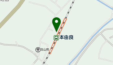 本由良の地図画像