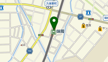 味岡の地図画像
