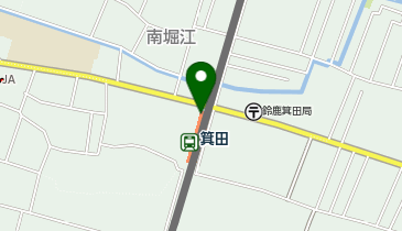 箕田の地図画像