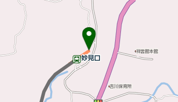 妙見口の地図画像