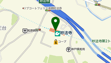 妙法寺(兵庫県)の地図画像