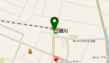 鵡川の地図画像